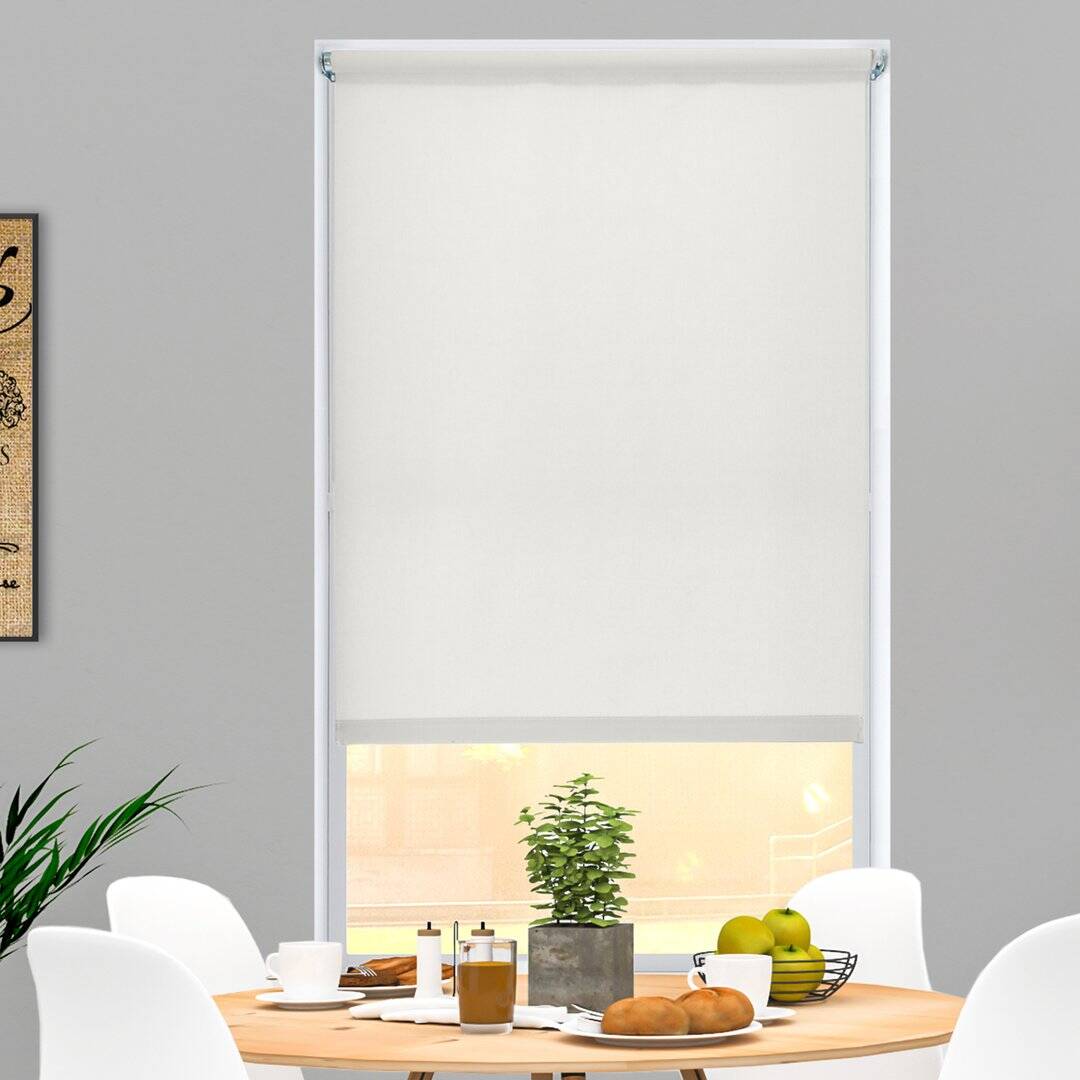 Roller blinds in modern Singapore home